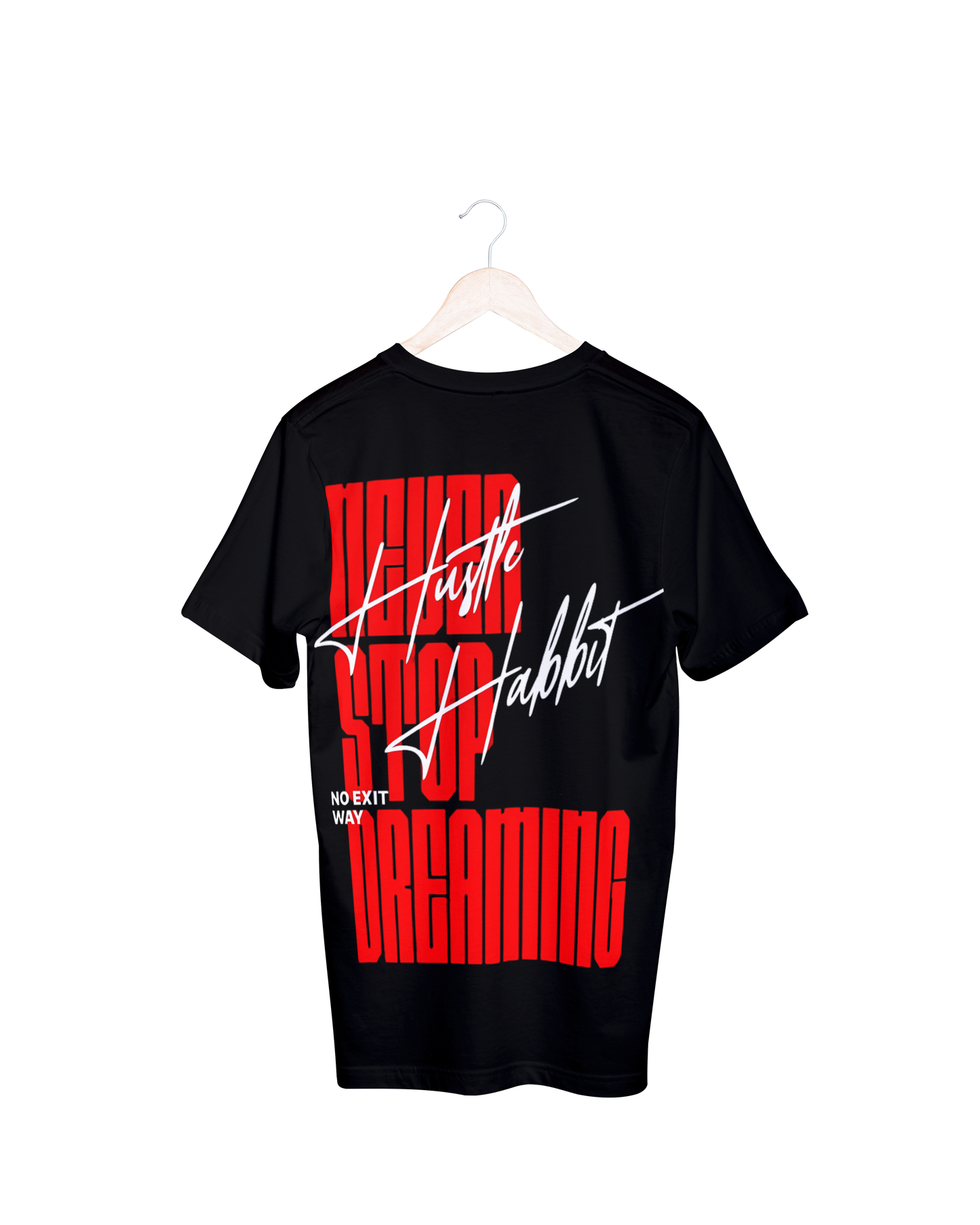 NEVER STOP DREAMING OVERSIZED TSHIRT