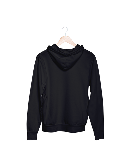 BLACK PLAIN HOODIE